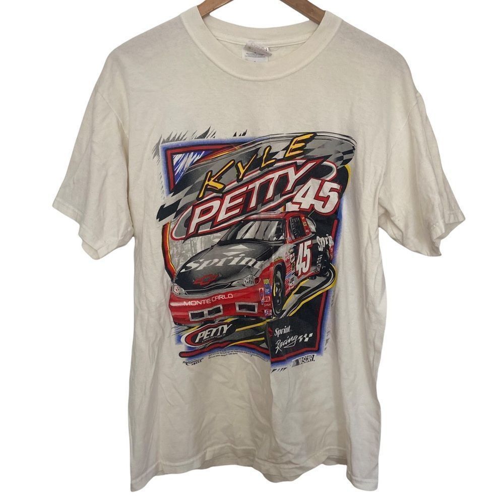 Vintage NASCAR racing - Kyle Petty graphic T-shirt